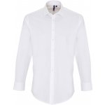 Premier pánská popelínová elastická košile PR244 bílá – Zboží Dáma