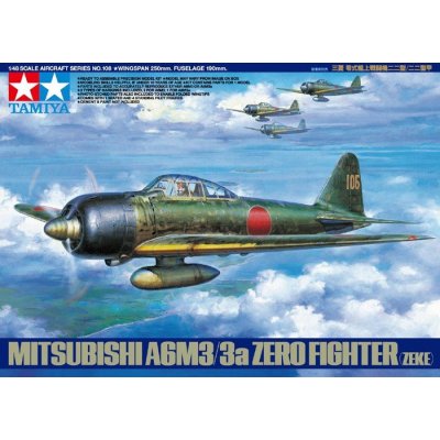 Tamiya Mitsubishi A6M3/3a Zero Fighter 1:48