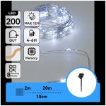 Aigostar B.V. Aigostar - LED Solární řetěz 200xLED/8 funkcí 22m IP65 studená bílá 800 mAh B10201ACSJ – Hledejceny.cz