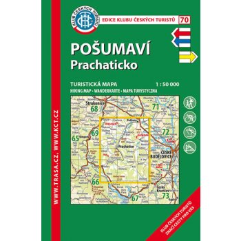 mapa Pošumaví Prachaticko 1:50 t. 5 vydání 2015