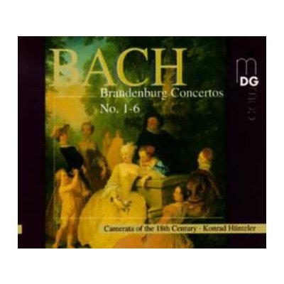 Johann Sebastian Bach - Brandenburgische Konzerte Nr. 1-6 BWV 1046-1051 CD – Hledejceny.cz
