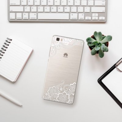 Pouzdro iSaprio White Lace 02 - Huawei Ascend P8 Lite – Zboží Mobilmania