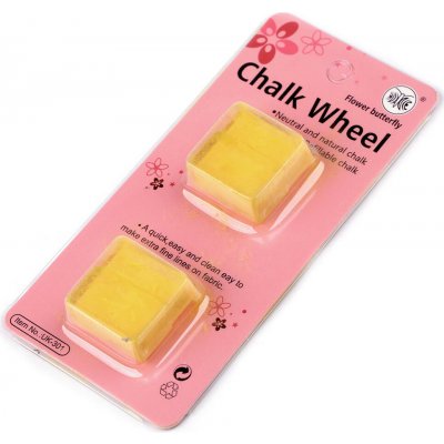 Náhradní náplň do krejčovské křídy v plastovém pouzdře žlutá 1karta – Hledejceny.cz