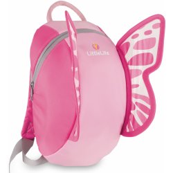 Littlelife AnimaL Daysack butterfly růžová 6 L