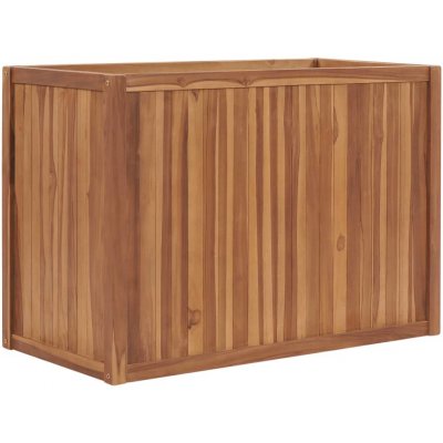 VidaXL Vyvýšený záhon 100 x 50 x 70 cm masivní teakové dřevo – Zboží Mobilmania