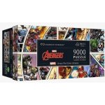 TREFL UFT Marvel Avengers Napříč komiksovým vesmírem 9000 dílků – Sleviste.cz