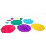 TickiT Taktilní set silikonových podložek (10 kusů) – Sleviste.cz