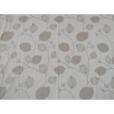Dekorační závěs Květy béžové 135x250 cm 135x250 cm – Hledejceny.cz