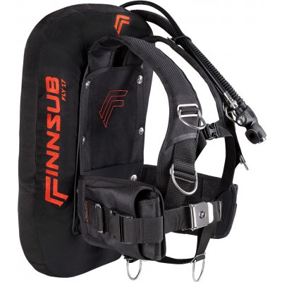 FINNSUB FLY 17D COMFORT SET Černá, Backplatem: Hliník – Zboží Mobilmania