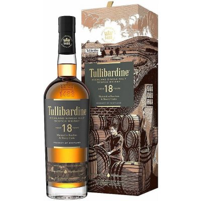 Tullibardine 18y 43% 0,7 l (kazeta) – Hledejceny.cz