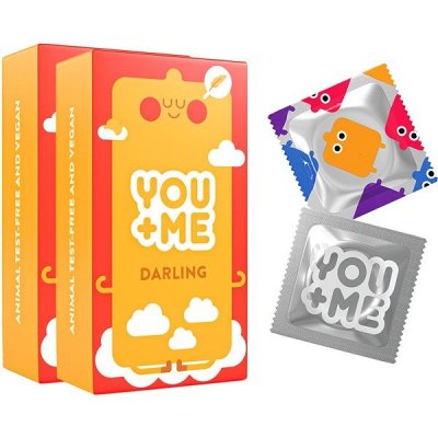 YOU ME Darling kondomy s extra tenkou stěnou 2× 12 ks – Zbozi.Blesk.cz