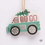 DECOLED Ozdoba autobus 12 x 9,5 cm dřevěná – Hledejceny.cz