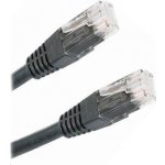 XtendLan PK_6UTP0025black Cat 6 UTP 0,25m černý Patch, Cat 6, UTP, 0,25m, černý – Zboží Živě