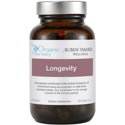 The Organic Pharmacy Longevity vitamíny pro aktivní životní styl 60 kapslí