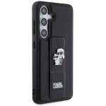 Karl Lagerfeld Saffiano Grip Stand Metal Logo Samsung Galaxy S24 černé – Zboží Živě