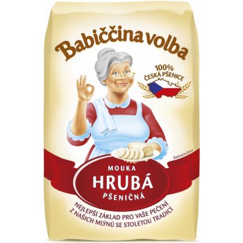 Babiččina volba pšeničná mouka hrubá, 1kg