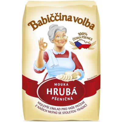 Babiččina volba pšeničná mouka hrubá, 1kg