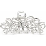 Květinový kovový skřipec Barva: zlatá – Zboží Mobilmania