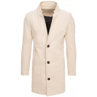 Pánský jednořadý elegantní kabát Marco cx0424 bílá – Zboží Mobilmania