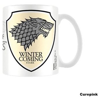 Keramický hrnek Game of Thrones/Hra o trůny Stark ml bílý 315ml od 239 Kč -  Heureka.cz