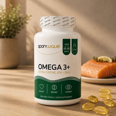 Sportwave Omega 3+ 90 tobolek – Hledejceny.cz