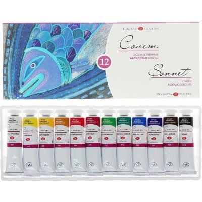 Sonnet akrylové barvy sada – Hledejceny.cz