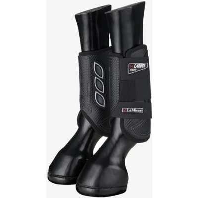 LeMieux Kamaše Carbon Air XC přední černá – Zboží Dáma