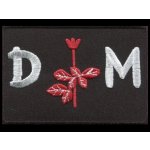 Nášivka DEPECHE MODE rose vyšívaná zažehlovací – Zboží Dáma