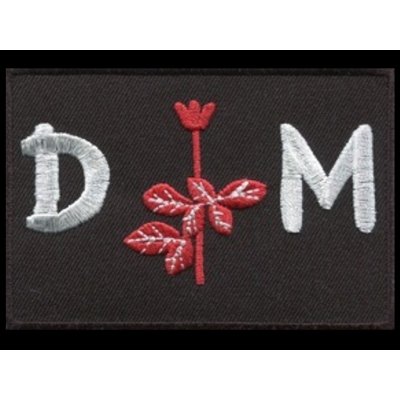 Nášivka DEPECHE MODE rose vyšívaná zažehlovací – Zboží Dáma