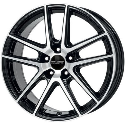 ANZIO SPLIT 7,5x18 5x110 ET40 swp black-leštěné čelo | Zboží Auto