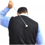 Přívěsek na klíče teleskopické drbátko na záda – Hledejceny.cz