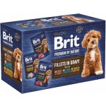 Brit Premium by Nature Adult Dog Fillets in Gravy Multipack 12 x 85 g – Zboží Mobilmania