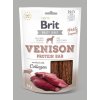 Pamlsek pro psa Brit Dog Jerky Venison Protein Bar 80 g