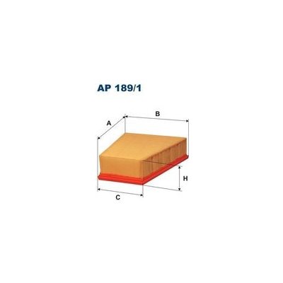 Vzduchový filtr FILTRON AP 189/1 – Hledejceny.cz