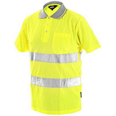 Canis CXS polokošile DOVER výstražná pánská žlutá M – Sleviste.cz