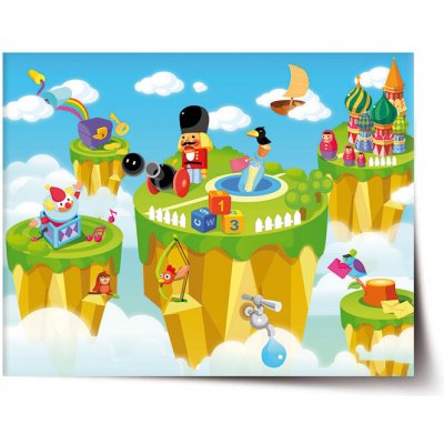 Sablio Plakát Dětský motiv 2 - 90x60 cm – Zboží Mobilmania