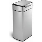 Simplehuman CW2015 Dotykový 30 l hranatý kartáčovaná nerez FPP – Hledejceny.cz
