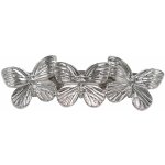 Motýlková kovová spona na vlasy Barva: stříbrná – Zboží Dáma