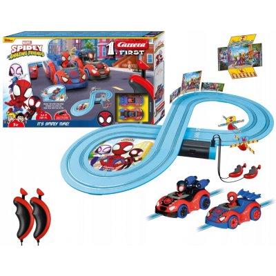 Carrera FIRST 63050 Spidey Go Webs Go – Zboží Mobilmania