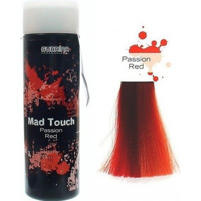 Subrina Mad Touch gelová barva na vlasy Passion Red 200 ml