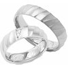 Prsteny Aumanti Snubní prsteny 203 Stříbro bílá