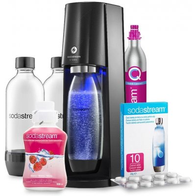 SodaStream E-TERRA Black TSB Pack – Zbozi.Blesk.cz