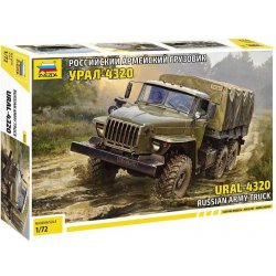 Zvezda Model kit military 5050 URAL-4320 Truck 1:72