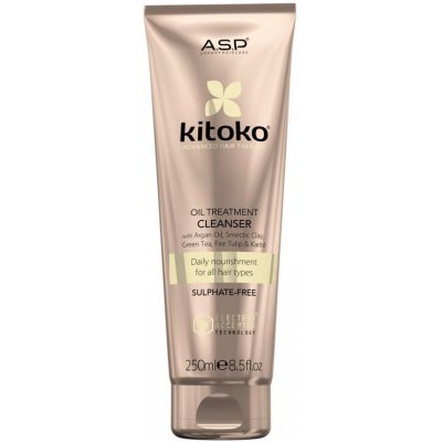 Affinage Kitoko Oil Treatment Cleanser Shampoo s arganovým olejem 250 ml – Zbozi.Blesk.cz