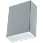 ACA Lighting LED venkovní nástěnné svítidlo CUBES 2W/230V/3000K/110Lm/100°/IP54, šedé – Hledejceny.cz