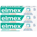 Elmex Sensitive zubní pasta pro citlivé zuby 3 x 75 ml – Zbozi.Blesk.cz