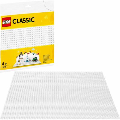 LEGO® Classic 11010 podložka na stavění Bílá – Zboží Mobilmania