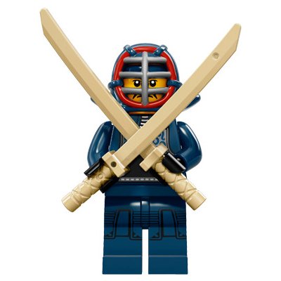 LEGO® Minifigurky 71011 15. série Bojovník Kendo – Zboží Mobilmania