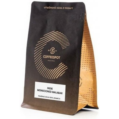 Coffeespot India Monsooned Malabar zrnková 250 g – Hledejceny.cz