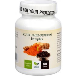 Natural Medicaments Kurkumin piperin komplex 60 tablet